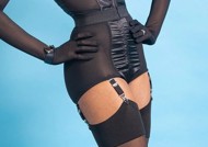 Girdle panty; - shapetrusser med strømpeholder